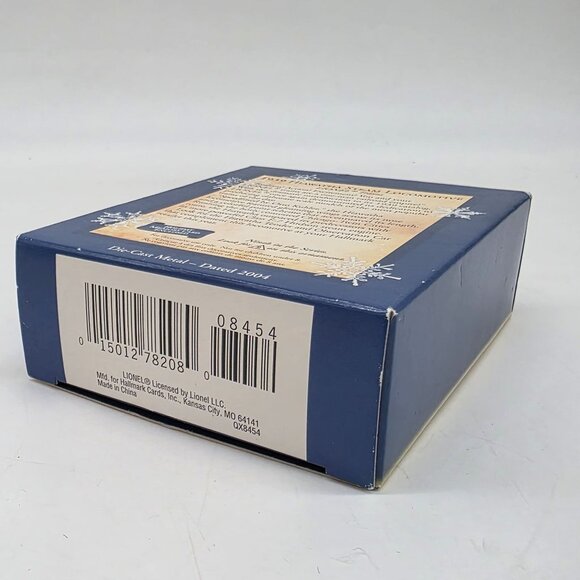 Hallmark Keepsake 1939 Hiawatha Steam Locomotive Lionel Trains Ornament - Picture 11 of 11